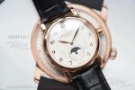 Swiss Copy Montblanc Star Leagcy Moonphase 42 MM Rose Gold Bezel White Dial 9015 Automatic Watch